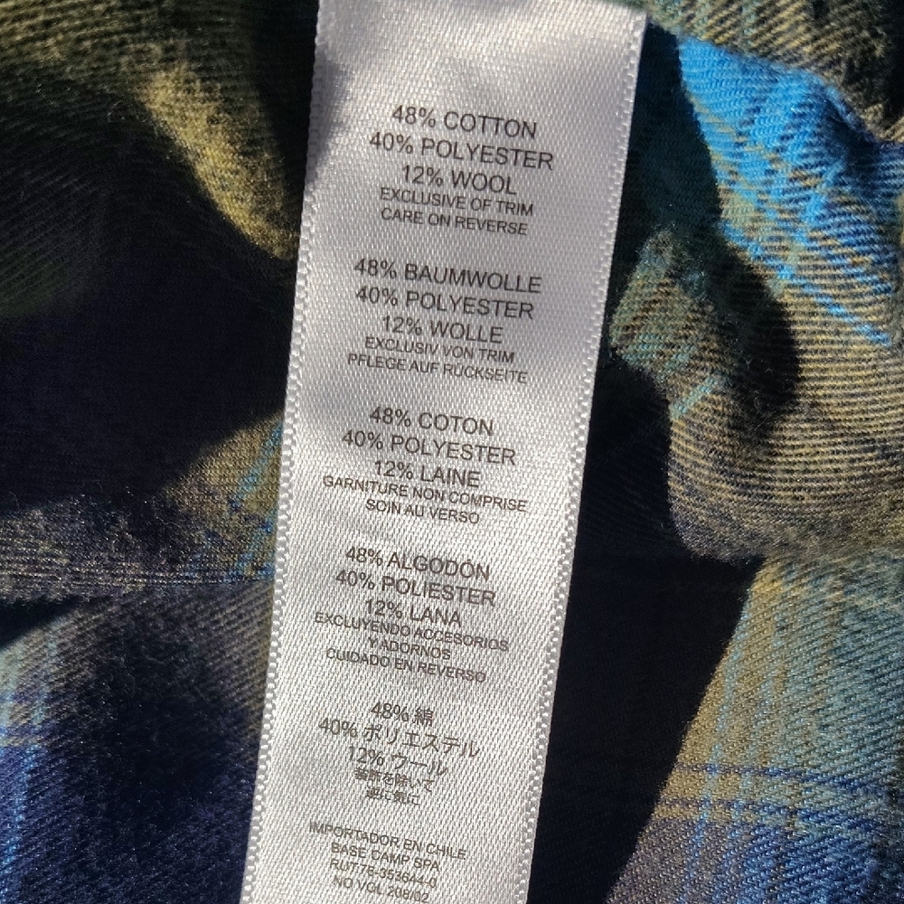 Sherpa Plaid Casual Button Down Shirt - Picture 3 of 5